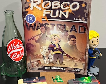 Holobande amusante et magazine RobCo (9 x 7 po.), édition Wastelad.