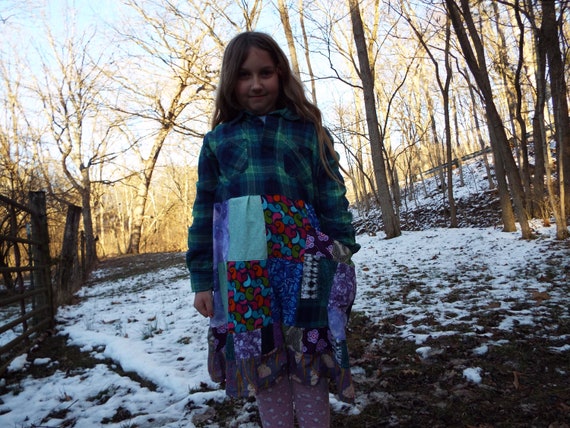 Girls Handmade Upcycle Patchwork Flannel Shirt Dress Large Pocket Pullover Babydoll Shirtdress Recycle - Etsy Girls Handmade Upcycle Patchwork Flannel Shirt Dress Large Pocket Pullover Babydoll Shirtdress Recycle - Etsy