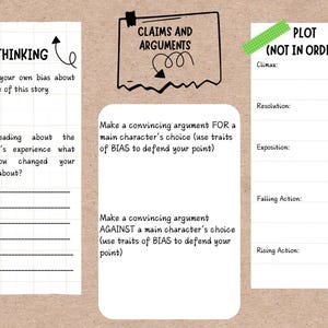 Simple/Quick Middle School Fiction Analysis!