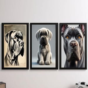 かわいい子犬コレクション | 犬の壁掛けプリント15点 | ペット愛好家向けデコレーション | デジタルダウンロード15点 | 子犬のイラスト | 保育園の動物アート | 子犬アート