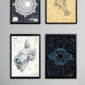Mesmerizing blueprint-inspired print with a harmonious blend of mechanical components and schematic layouts. This digital download offers a focal point of technical artistry, perfect for infusing your space with the aesthetics of engineering.