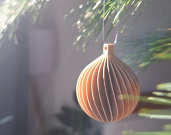 Decoraciones navideñas minimalistas | 3D | Bioplástico