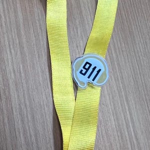acrylic 911 pin