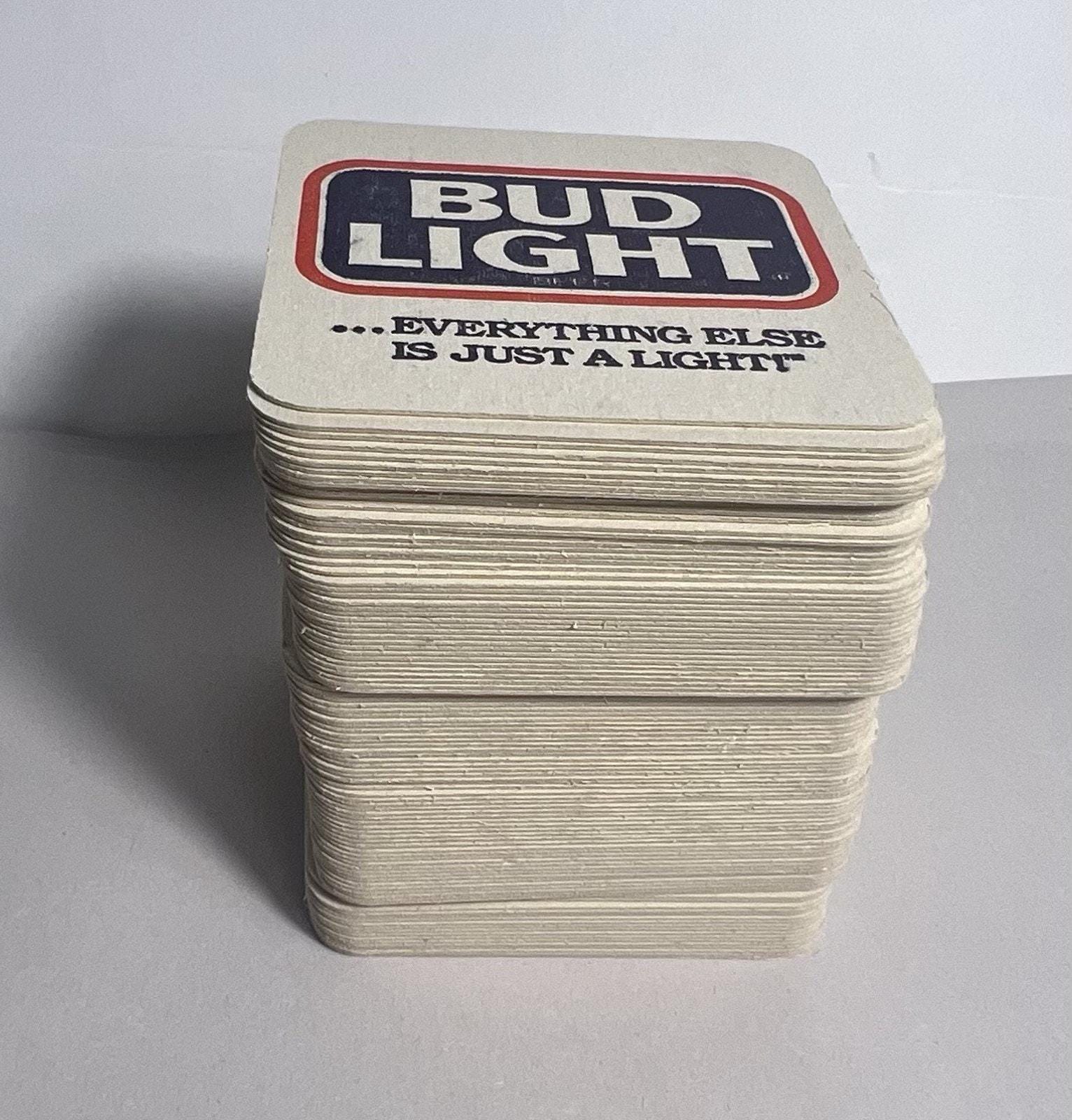 Bud Light Coaster - Etsy