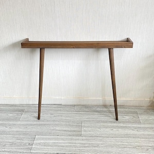 Elim Entryway table With Storage, Narrow Console Table, With shelves, Console Table, Wood Console Table, Entry Console