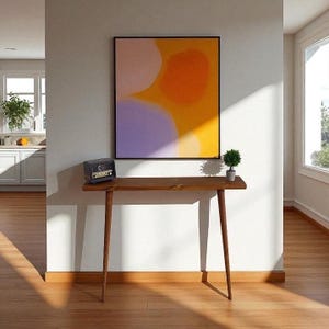 Elim Entryway table With Storage, Narrow Console Table, With shelves, Console Table, Wood Console Table, Entry Console