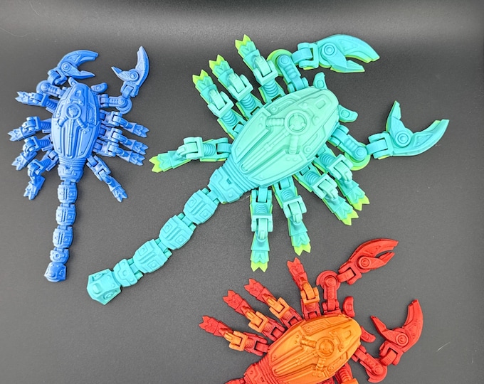 Articulating 3-D Robotic Scorpion