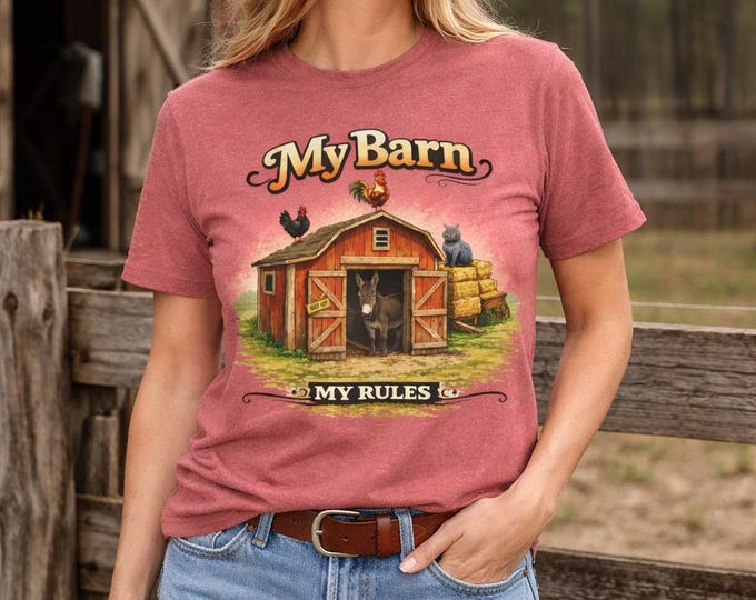 Not My Pasture Not My Problem Shirt – Funny Farm T-Shirt – Cow Graphic Tee – Country Humor Western Shirt – Ranch Life Gift for Farmers