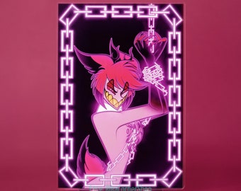 Chained Alastor Hazbin Hotel Acrylic Standee | Chained Demon | In Stock