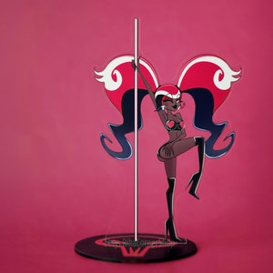 Velvette Hazbin Hotel Acrylic Standee | Pole dance | In Stock