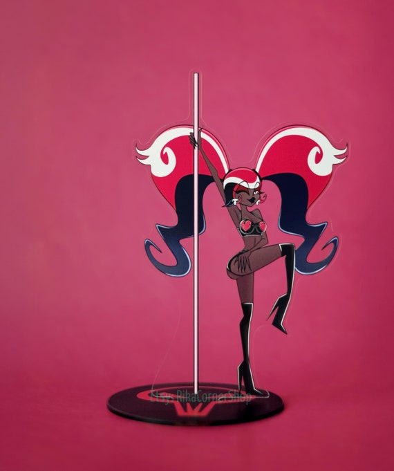 Velvette Hazbin Hotel Acrylic Standee | Pole Dance - Etsy