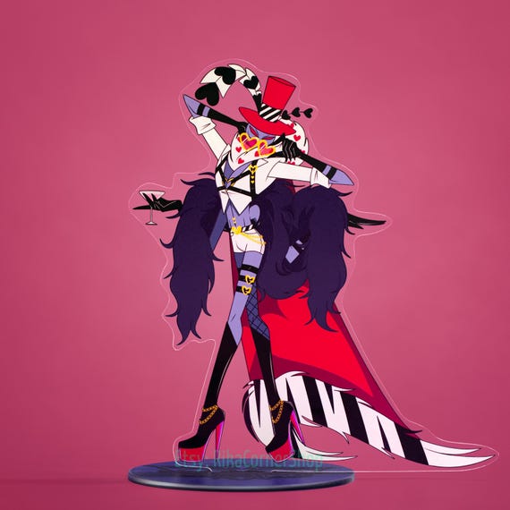Nightlife Valentino Hazbin Hotel Acrylic Standee - Etsy UK