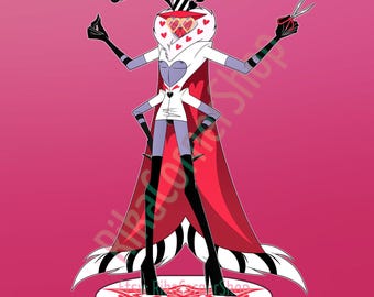 The Vees 11x17 Holographic Art Print | Hazbin Hotel - Etsy
