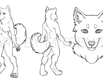 Animal Oriented Art By Mitsene On Etsy Here presented 54+ furry wolf drawing images for free to download, print or share. animal oriented art by mitsene on etsy