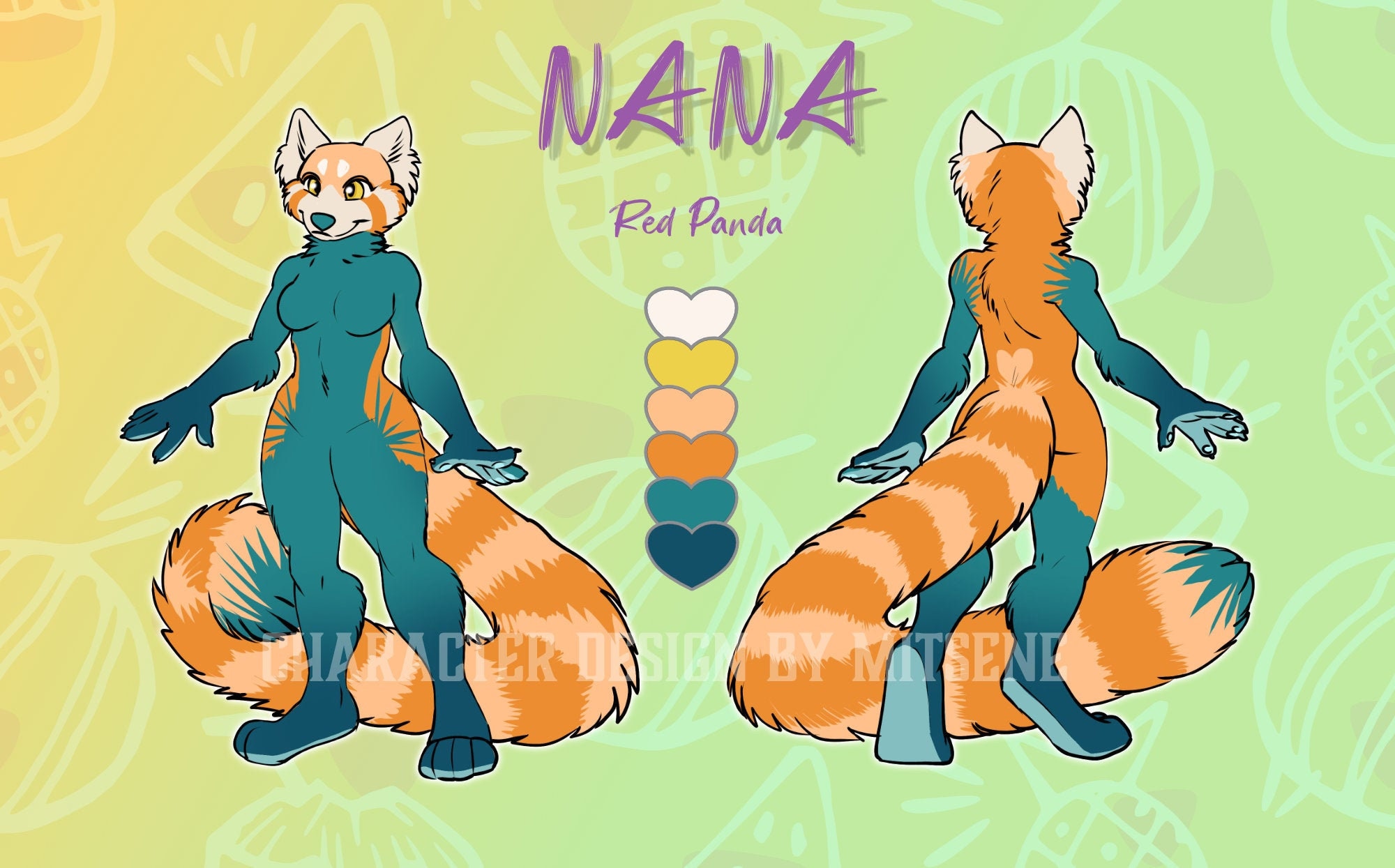 Red panda furry