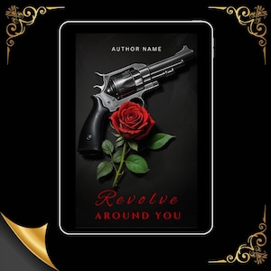 Pre-Made Dark Romance Book Cover Design, Steamy Mafia Romance, Psychological Thriller eBook Cover, Book Cover Art, Canva Editable