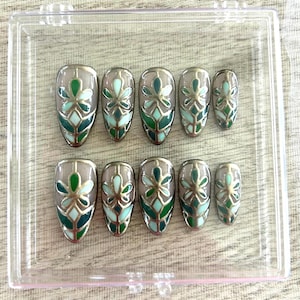 Stained Glass Nails