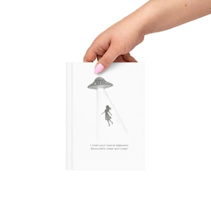 Alien Love Story Notebook: Swifty Inspired Hardcover Journal