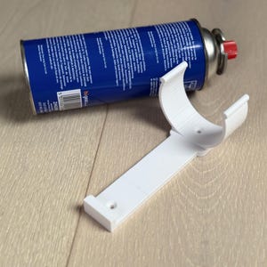 220g Gas Cartridge Holder | Camping Gas Cartridge Mount | Gas Cartridge Bracket | Butane Cartridge Clip | Made in the UK