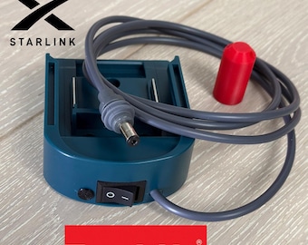 Starlink Mini Zu Makita 18V Batterie Netzteiladapter | Starlink Mini Makita Batterie Adapter | Off-Grid Power für Starlink Mini