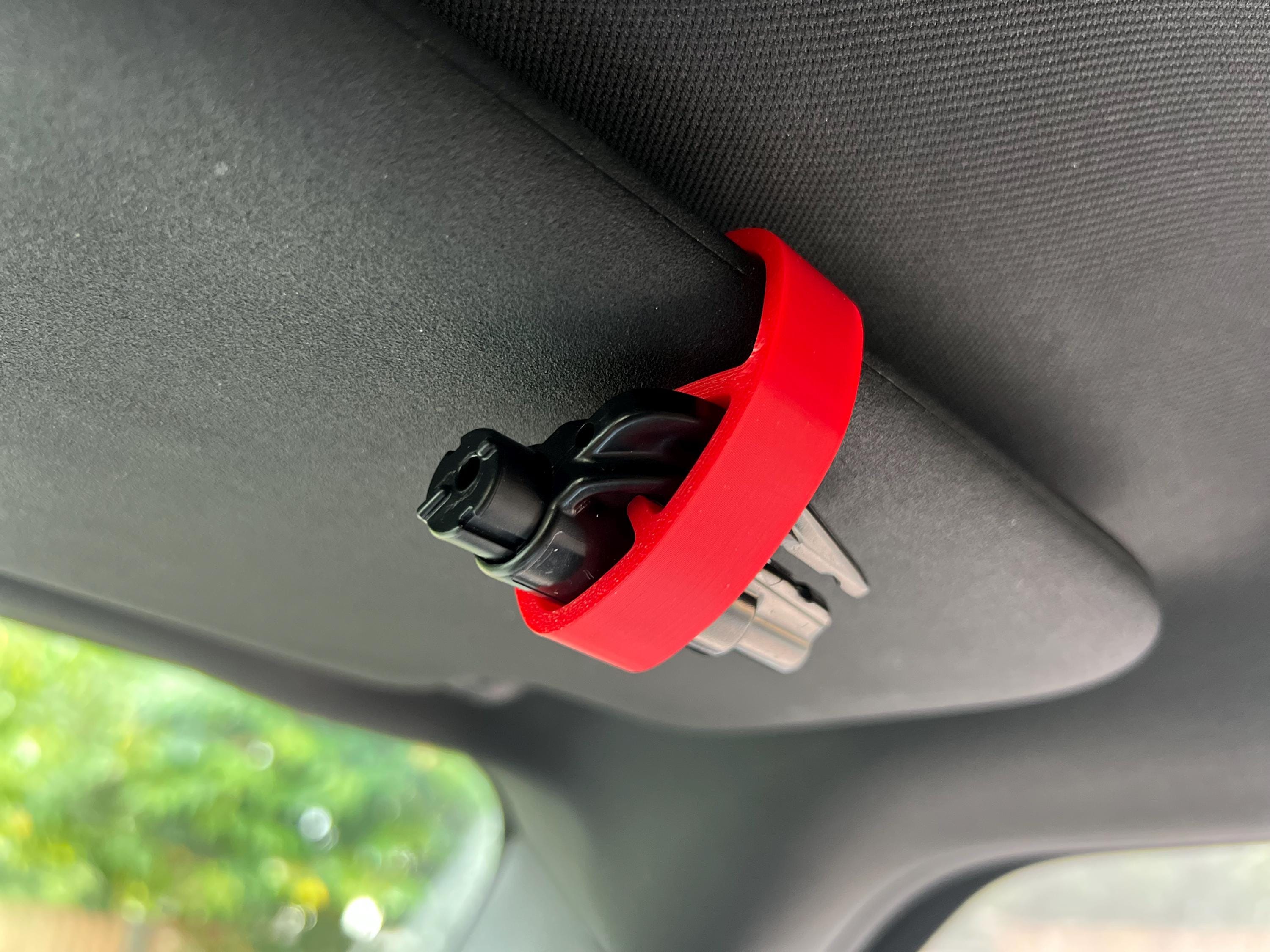 ResqMe Visor Clip, ResqMe Car Sun Visor Clip, Resqme Car Escape Tool Holder, Resqme Escape Tool Car Visor Holder Clip