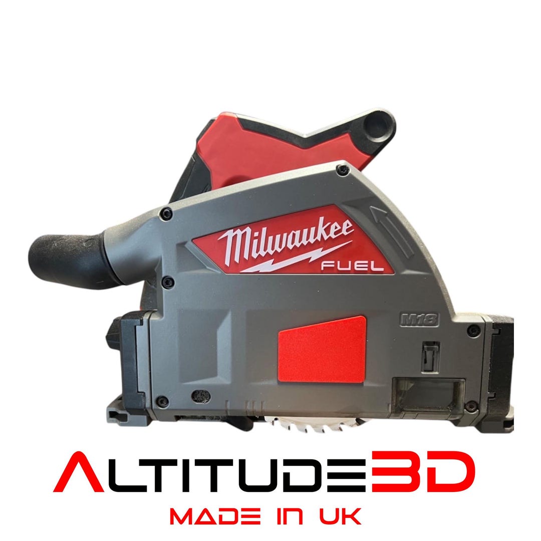 Arbor Dust Cover For Milwaukee M18 Plunge Track Saw – Tool-Free Snap-In Seal For Better Dust Extraction & Low-Profile Blade Access