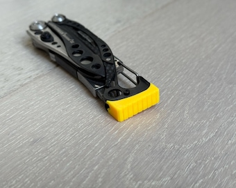 Leatherman Skeletool Striker Head MOD V2, Skeletool Hammer Head Upgrade, Upgrade for Leatherman Skeletool, Pack of Two, UK Made