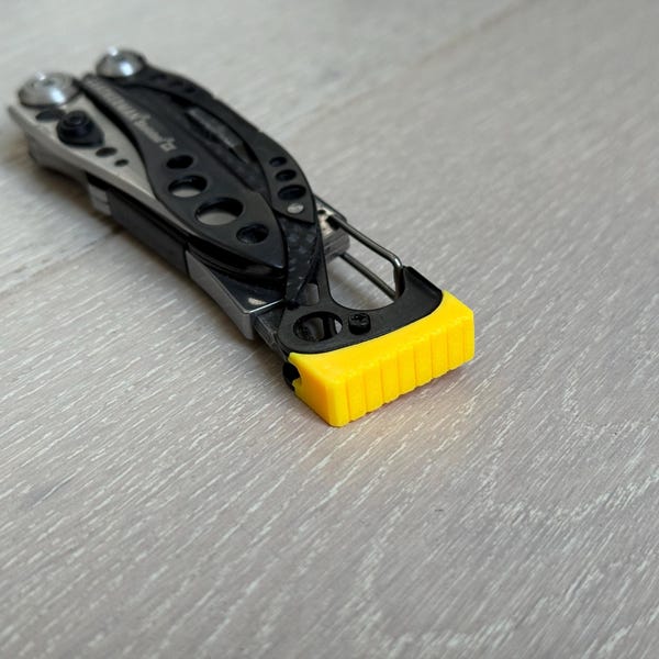 Leatherman Skeletool Striker Head MOD V2, Skeletool Hammer Head Upgrade, Upgrade for Leatherman Skeletool, Pack of Two, UK Made