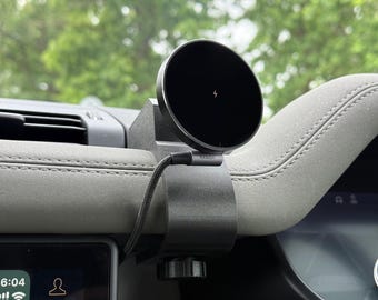 Dash Mount QI Draadloze Magnetische Telefoonhouder Oplader voor Land Rover Defender L663, telefoonoplader voor Land Rover Defender L663