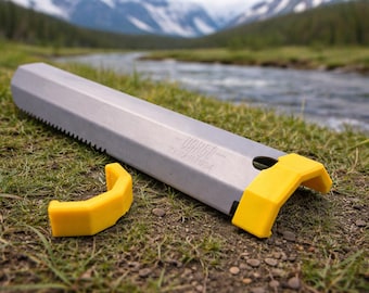 Vargo Titanium Dig Dig Tool Hand Protector, UK Made Rubber Grip Pusher