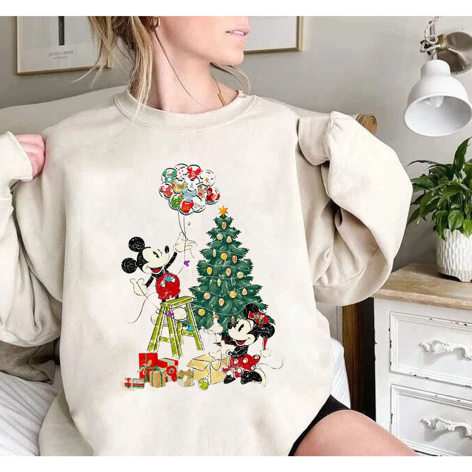 disney christmas sweatshirt