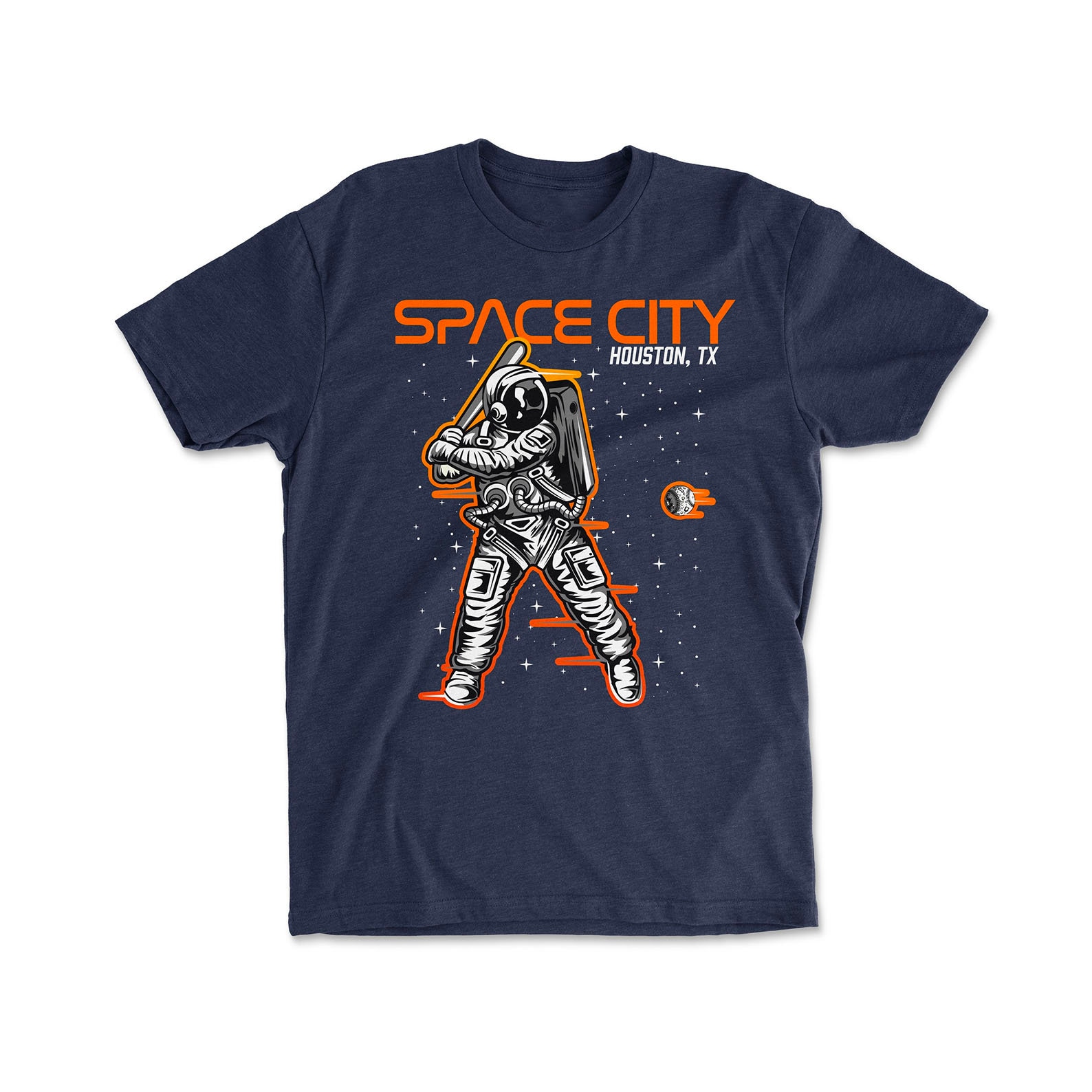 Discover Houston Space City T-Shirt, Houston Space City Baseball Shirt