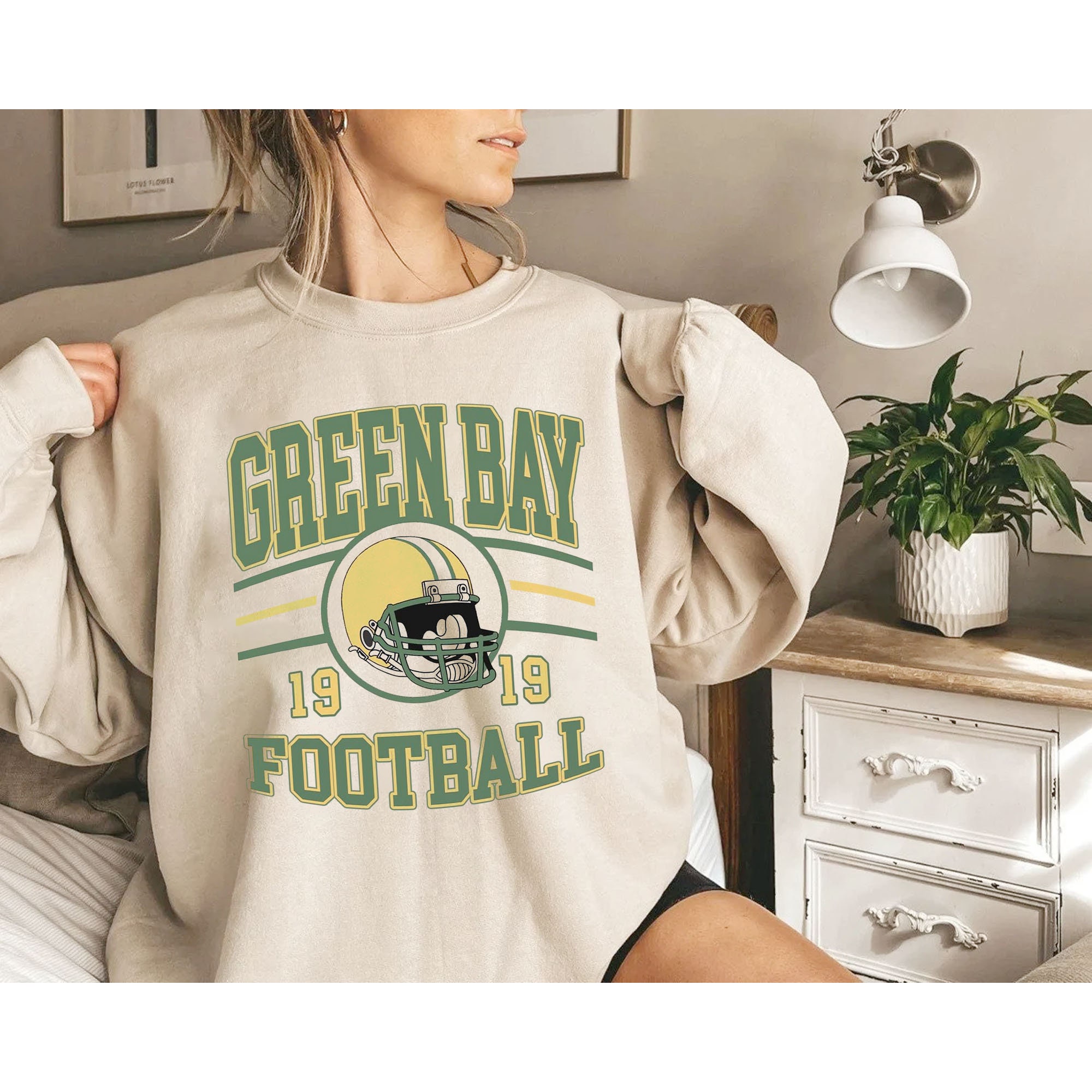 Discover Green Bay Football Crewneck Sweatshirt