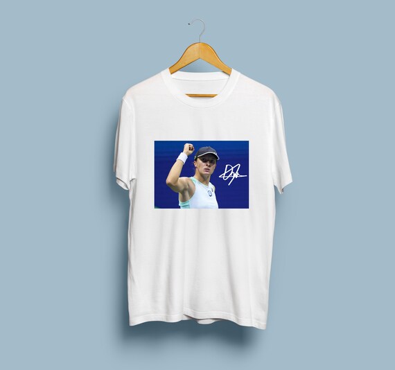 Iga Swiatek Signature T-shirt Iga Swiatek Shirt Iga Swiatek - Etsy