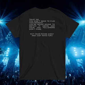 No Phones unisex T-Shirt /house techno Ibizan festival tee- music gift