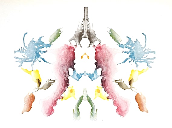 The Different Rorschach Plates, Inkblot Test, Psychoanalysis