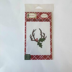 Antlers & Holly Die Set from Carta Bella's Christmas collection