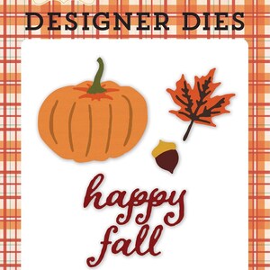 Happy Fall Die Set Carta Bella