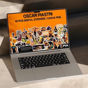 40 Adesivi Oscar Piastri Adesivi F1 Adesivi Formula 1 Adesivi Mclaren Oscar Piastri Download Digitale Oscar Piastri Png Mclaren Art