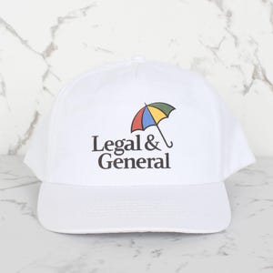Vintage Legal & General Snapback Hat | Finance Investing Baseball Cap | Wall Street FTSE Gift