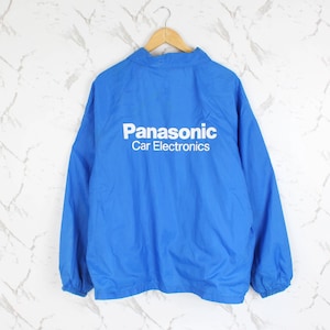 Vintage Panasonic auto-elektronica coachjack | XL | Racing windjack | Technics-merchandise uit de jaren 90