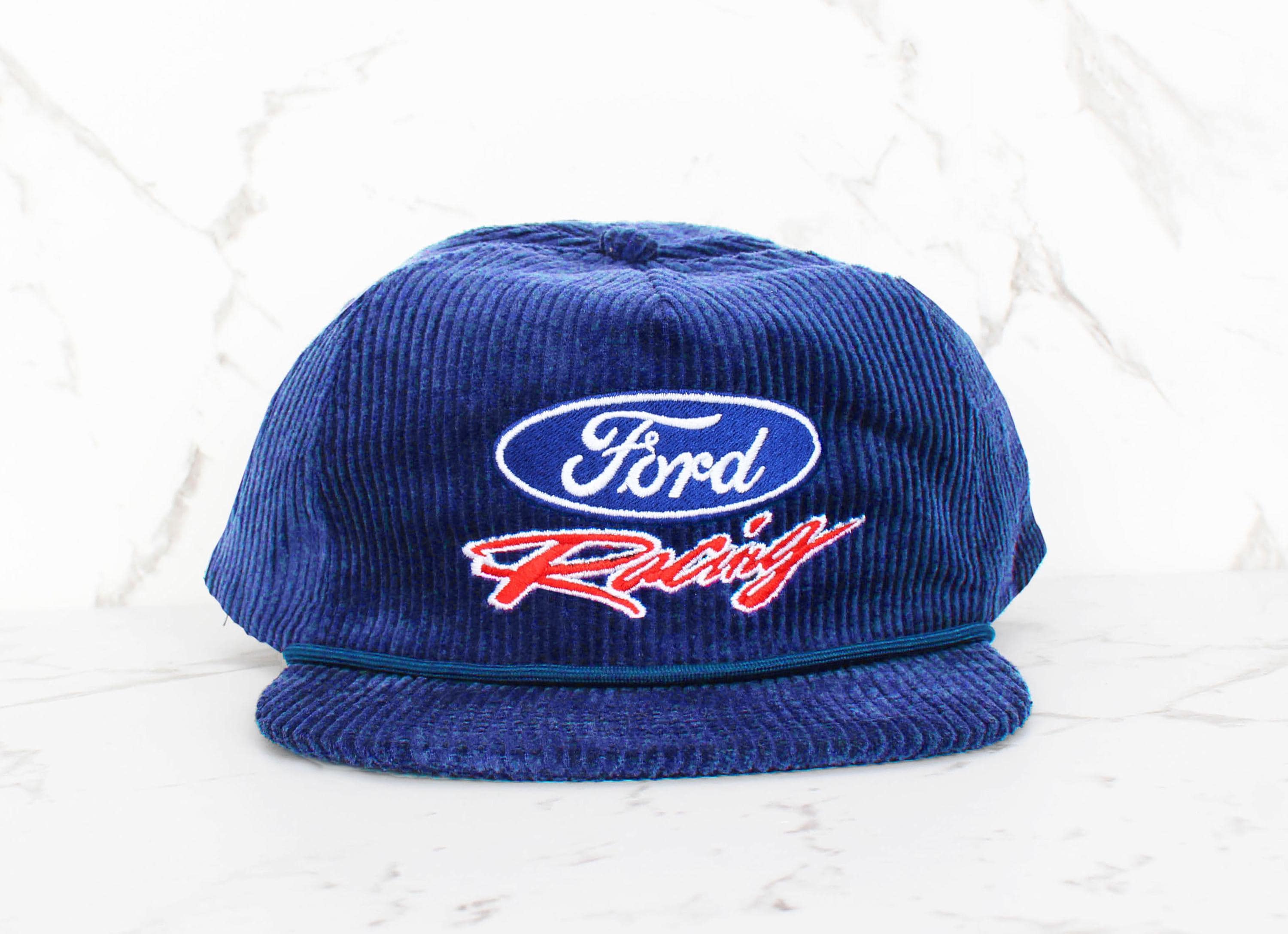 FORD レーシングチームキャップ　レアサイン入り FORD レーシングチームキャップレアサイン入り