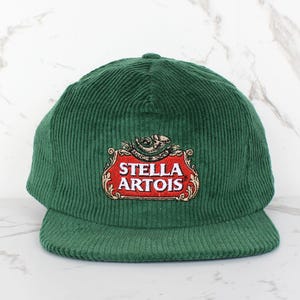 Vintage Stella Artois Snapback Hat | 90s Beer Baseball Cap | Lager Gift Shirt Festival