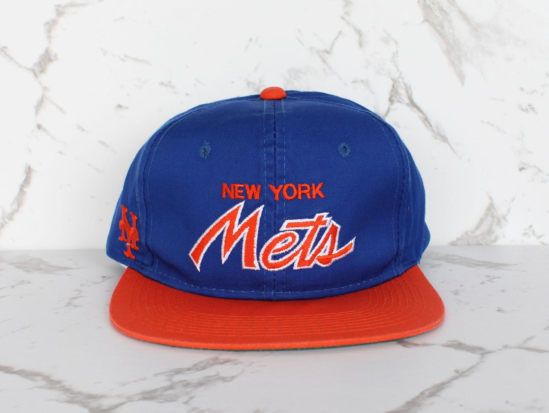 NEW YORK METS レトロ スポーツ 野球 古着小物 ペインターキャップ Vintage NY Mets Snapback Hat | Sports Specialties 90s MLB Cap - Etsy