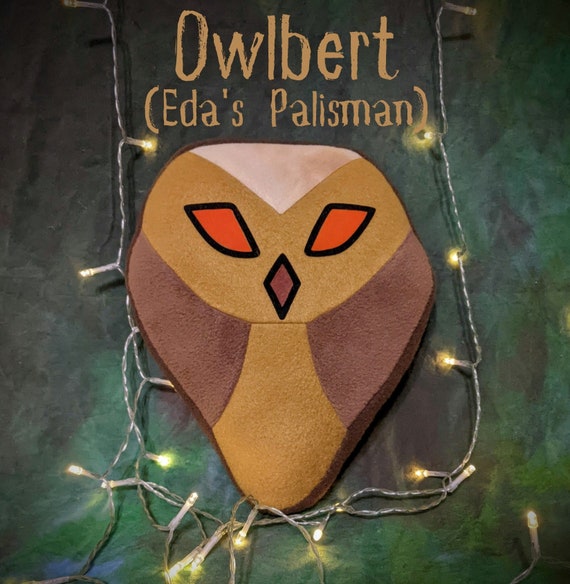 Owlbert Eda's Palisman Owl House Pillow Plush Fleece Owl Etsy