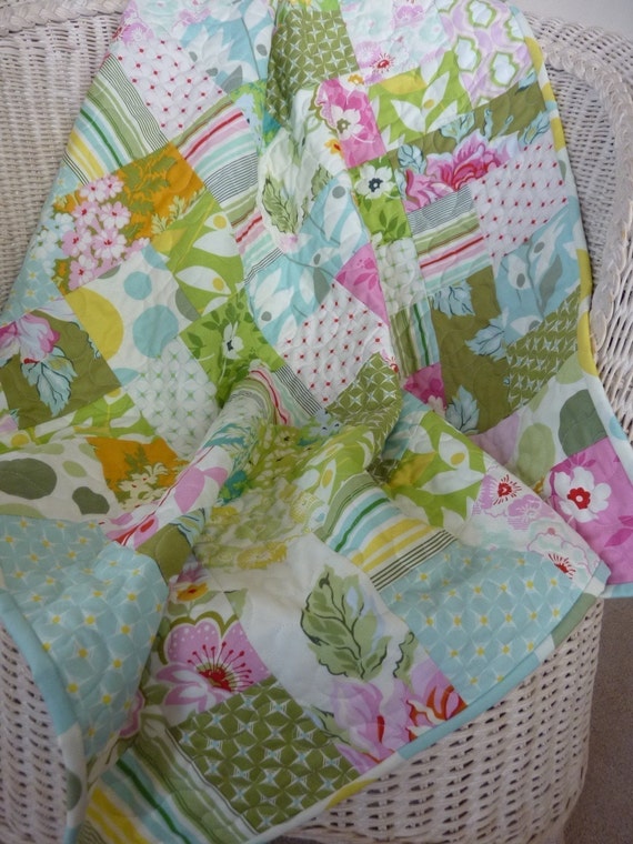 Items similar to Sweet Baby Blocks Quilt PDF PATTERN Perfect for first