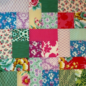 Sweet Baby Blocks Pre-cut Quilt Kit Beginner Friendly Heathe Bailey True Kisses Fabrics