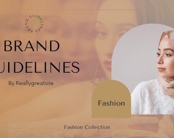 brand kit template| brand style template| Editable Canva template| 14 pages| brand style template |editable Canva template