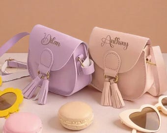 Little Girl Purse Gift,Custom Kids Purse,Flower Girl Bag,Children Purse,Toddler Purse,Crossbody bag,Flower Girl Gift,Girls Birthday Gift