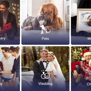 Custom 3d pet photo crystal tower,3d crystal photo,laser engraved glass keepsake with led light,led photo lamp,couple gift,anniversary gift image 10